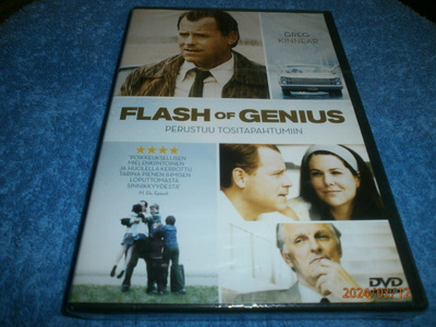 FLASH OF GENIUS     uusi    DVD