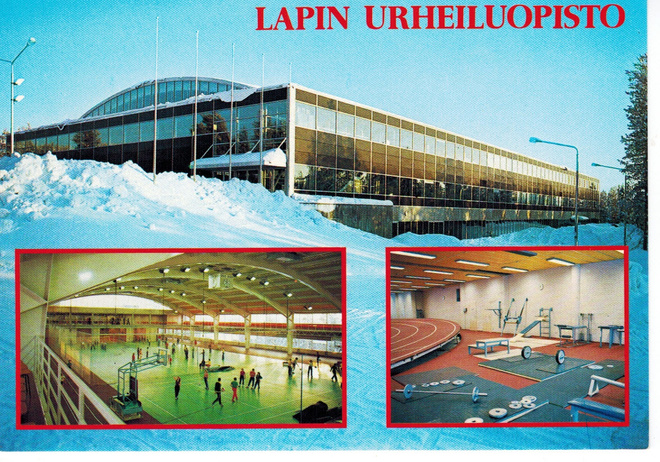 Postikortti Lapin Urheiluopisto Rovaniemi