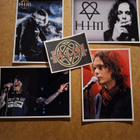 HIM --- Postikortit--- 9.5cm x 13.5cm + Tarra -- VILLE VALO - pikkukuva 1
