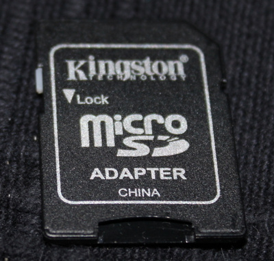 Kingston MicroSD -> SD adapteri