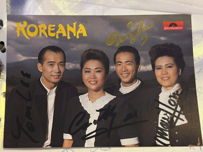 Koreana -yhtyeen nimikirjoitukset