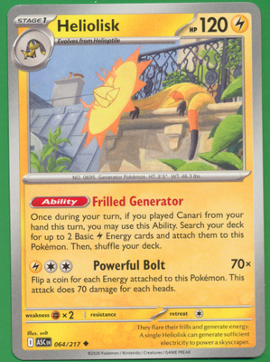 Pokémon Heliolisk (ASC 064)