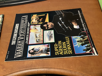 JAMES BOND ALBUMI 1/1987 VAARAN VYÖHYKKEELLÄ HYVÄ