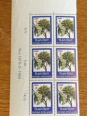 TUB 1969 0,40+ 0,07 NUMERO KUUSILO**