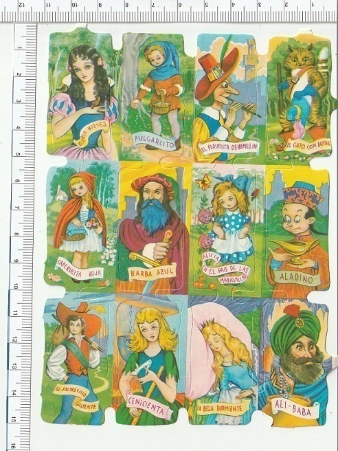 * espanjalainen pikku-arkki, sadut, 15x11cm *