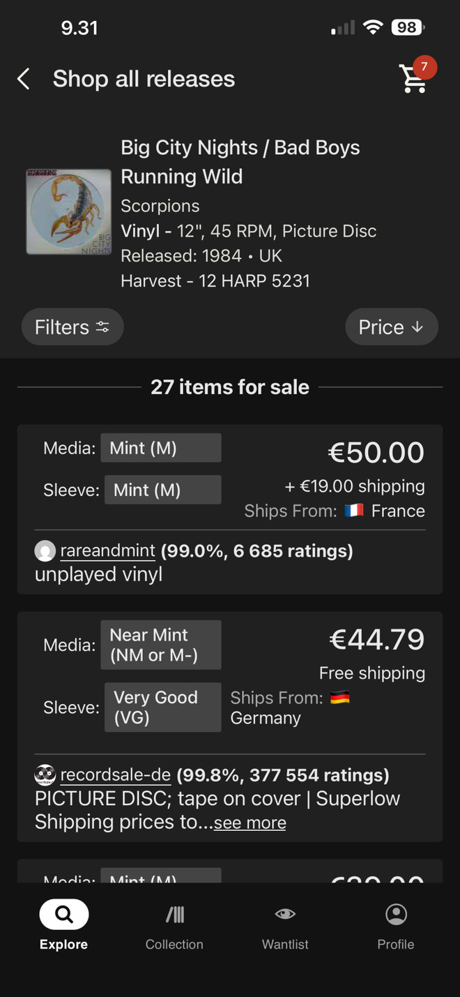 Item image