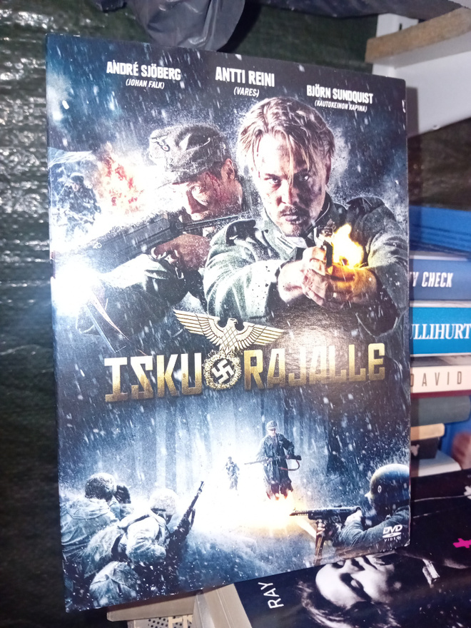 DVD Isku rajalle ( SIS POSTIKULU )