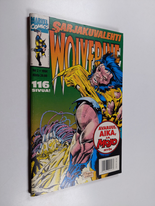 Sarjakuvalehti 2/1994 Wolverine