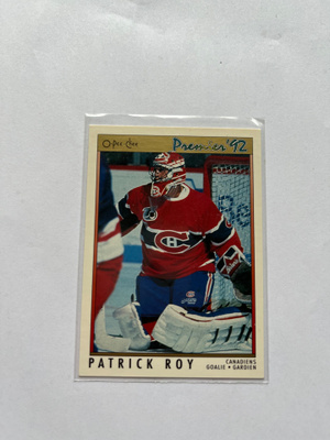 1991-92 O-Pee-Chee OPC Premier Patrick Roy #14
