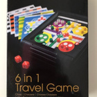 6 in 1 travel game, matkapelit UUSI - pikkukuva 1
