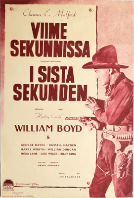 Elokuvajuliste: Viime sekunnissa