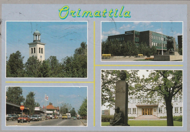 KIRKKOKORTTI - ORIMATTILAN KIRKKO - 2