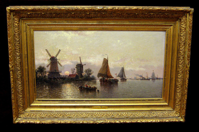 Merimaalaus 1800-luku (Auguste Musin)