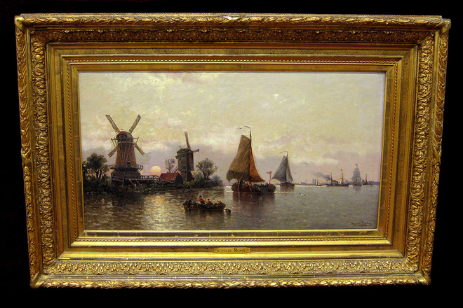 Merimaalaus 1800-luku (Auguste Musin)