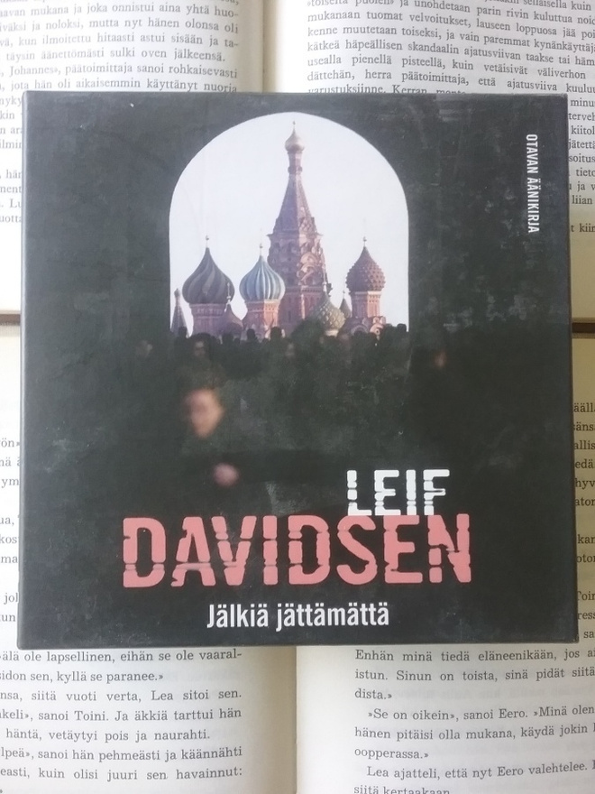 Leif Davidsen - Jälkiä jättämättä (äänikirja, CD)
