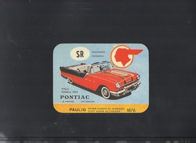 Minimoi Postikortti Autot n: o 257  PONTIAC