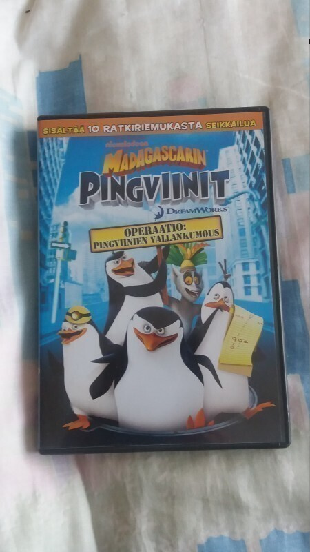 Madagascarin Pingviinit, DVD, sis. postikulut