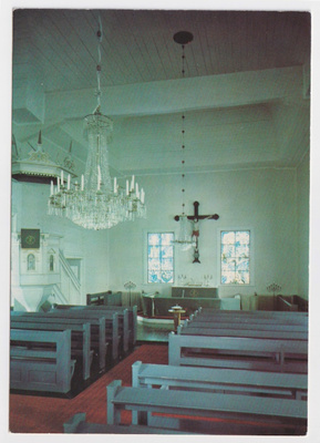 Lapinjärvi: Kirkko - sisäkuva