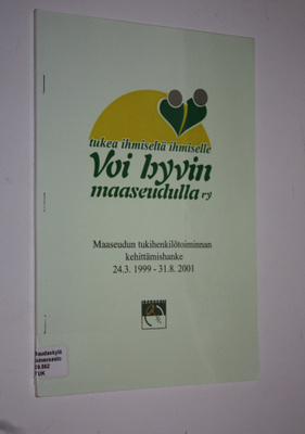 Tukea ihmiseltä ihmiselle : Voi hyvin maaseudulla ry : Ma...