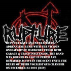 RUPTURE / UNBORN-SF Oi! you fags, let`s play some tennis!!! - pikkukuva 4