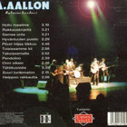 A Aallon Rytmiorkesteri: Rakkauskirjeitä - CD -2003 - pikkukuva 2