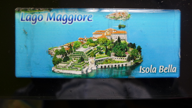 Järvi Maggiore Italia magneetti jääkaapin oveen