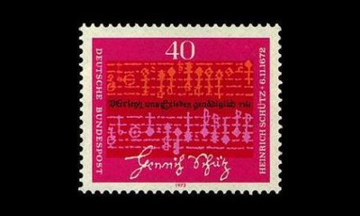 Saksa 741 ** Heinrich Schütz (1972)