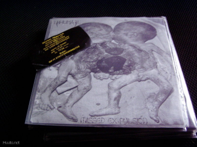 INHUMATE / ALIENATION MENTAL 7'' SPLIT VINYYLI ex/ex