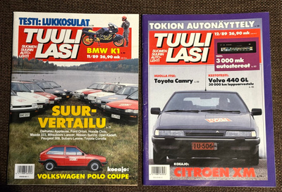 Tuulilasi 11/89 ja 12/89