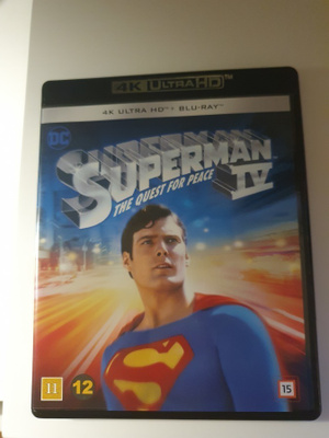 Superman IV : The Quest for Peace 4K + Bd Nordic