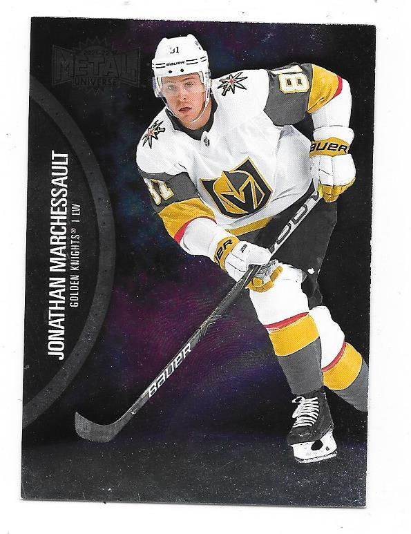 2021-22 Metal Universe #2 Jonathan Marchessault , Vegas