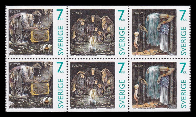 Ruotsi 2001-3hb ** Europa myytit ja legendat (1997)