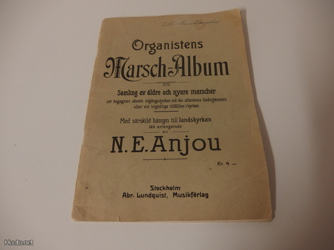 Organistens Marsch-Album , N.E. Anjou