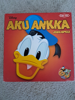Kuin UUSI Aku Ankan Juhlapeli 60 v. Juhlapainos