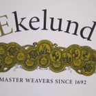 4 kpl Ekelund Master Weavers since 1692 kyltti mainos, nouto - pikkukuva 1