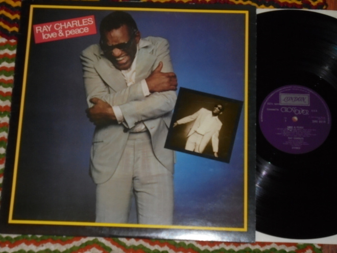 RAY CHARLES - Love & Peace - LP 1978 soul EX