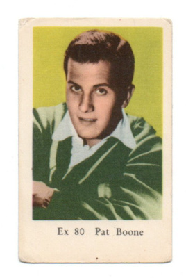 Purkkakuva EX n:o 80 PAT BOONE. Purukumikuva