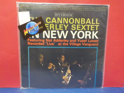 THE CANNONBALL ADDERLEY SEXTET - IN NEW YORK M-/EX+ LP