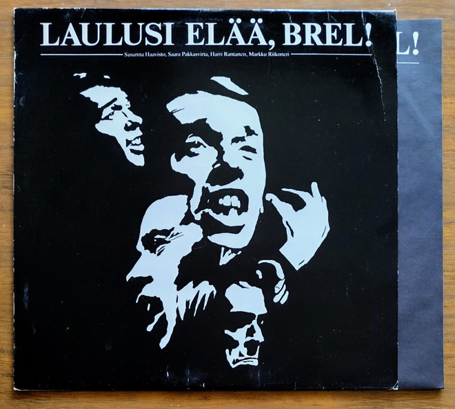 LAULUSI ELÄÄ, BREL! – LP 1984 Susanna Haavisto, Esa Helasvuo