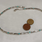 Greek Key, Hopea kaulakoru turkoosi kivi 925 - pikkukuva 3
