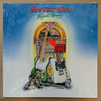 STATUS QUO: Perfect Remedy – UUSI! Vertigo LP 1989 - SEALED!