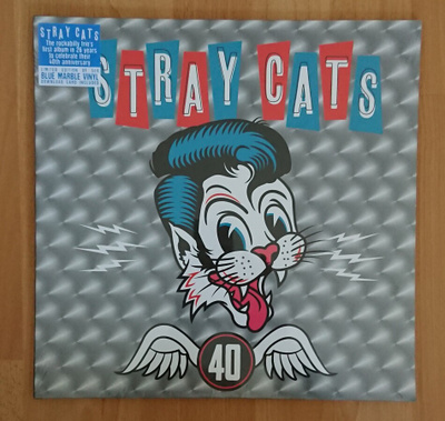 STRAY CATS - 40 vinyl Lp,