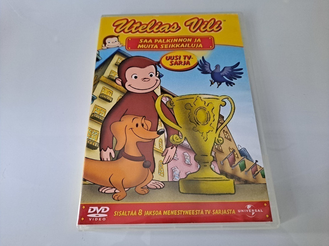 Utelias Vili saa palkinnon ja muita seikkailuja (DVD)