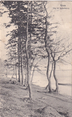 Wasa, Väg till Gustafsborg, wanhakortti     b481