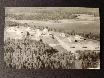 VANHA Kortti Pieksämäki 1964 Karhumäk Alkup.Mallikappale