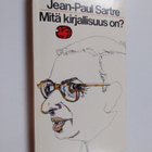 Jean-Paul Sartre : Mitä kirjallisuus on - pikkukuva 1