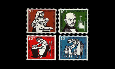Saksa 243-6 ** Lastenhoito (1956)