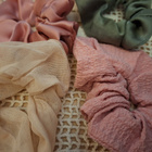 Hiusponnari 9 kpl scrunchie 90s 90-luku - pikkukuva 4