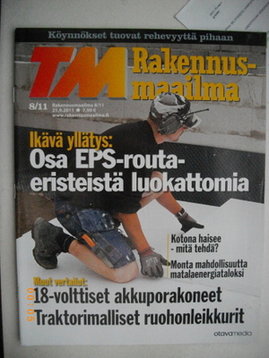 Tekniikan Maailma - Rakennusmaailma Nro 8/2011 (24.3)