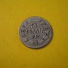 50 penniä 1865 - hopeaa - pikkukuva 1